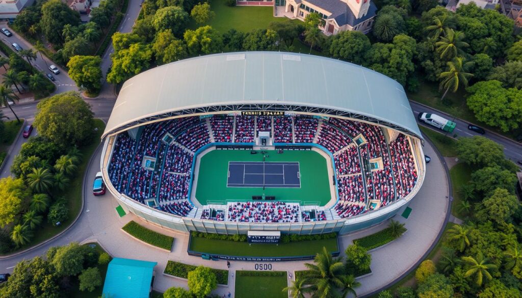 Sejarah Tennis Indoor Senayan