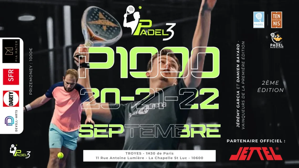 THEOpen Padel 3 in Troyes