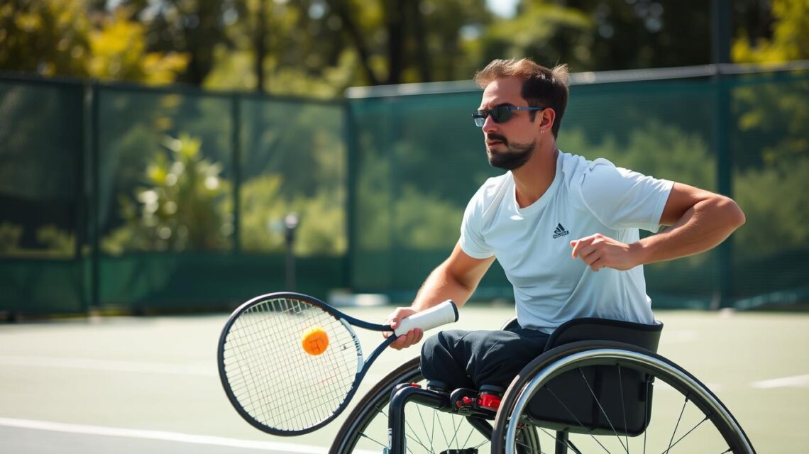 paralimpiade 2024, paralimpiade tenis kursi roda,wheelchair tennis,Paralympics