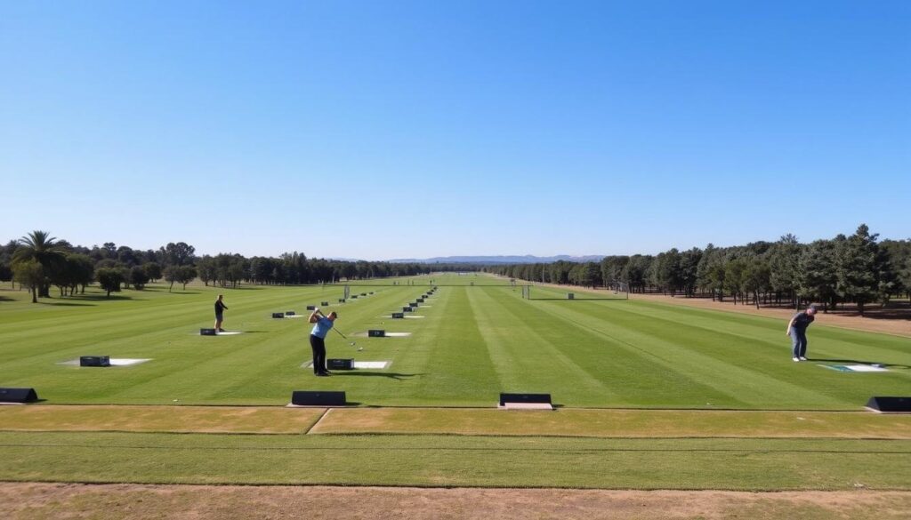 Driving range fasilitas olahraga golf